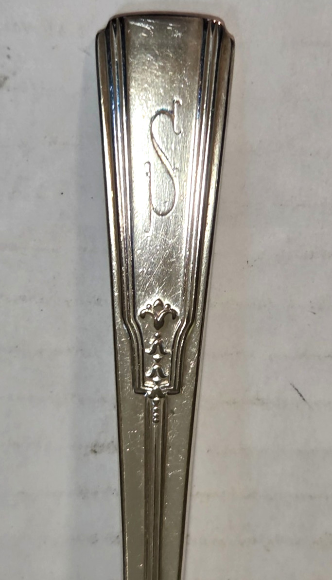 Vtg WM Rogers Mfg IS Revelation Extra Silver Plate Butter Knife, Sugar Spoon