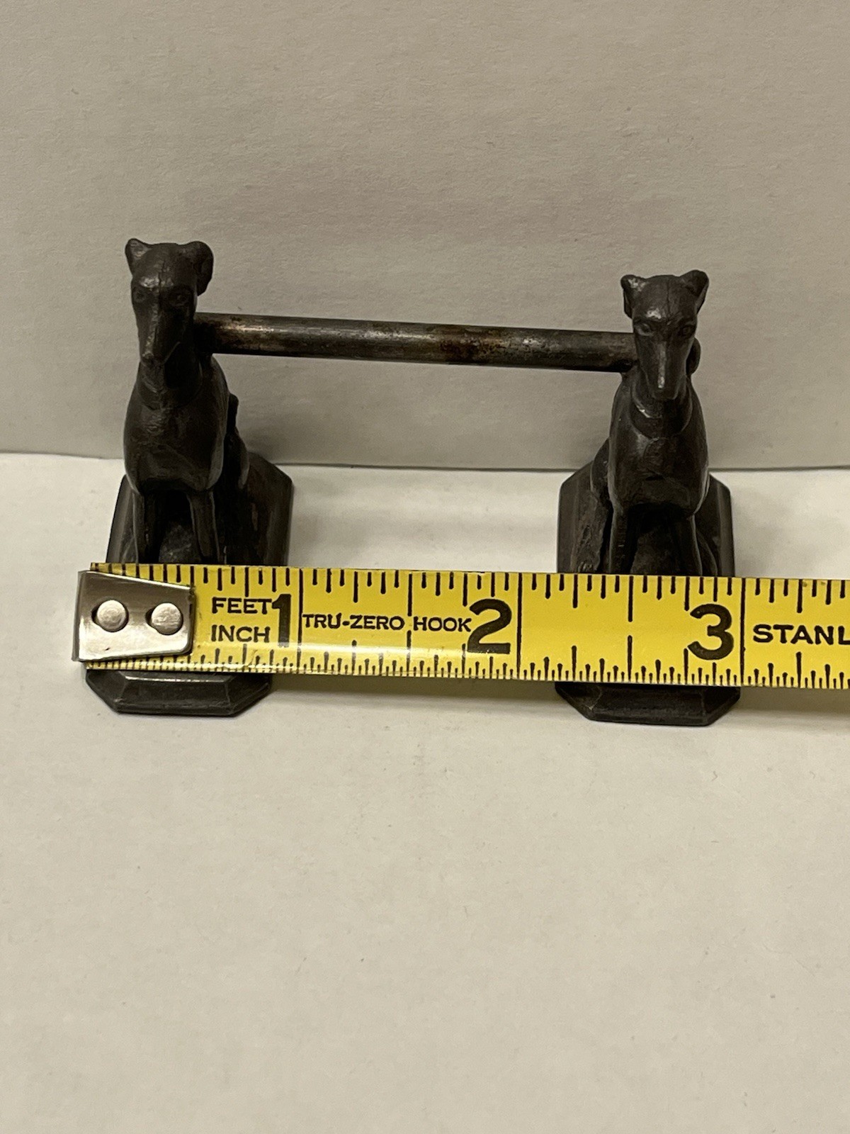 Vintage Greyhound Racing Dog Table Knife Rest Cutlery Holder Middletown Plate Co