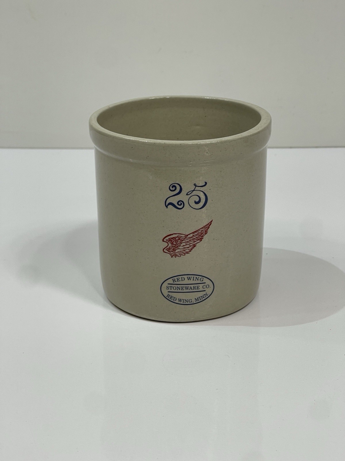 Red Wing 150th Anniversary Chief Red Wing Mini 25 Crock 517/2007 Limited Edition