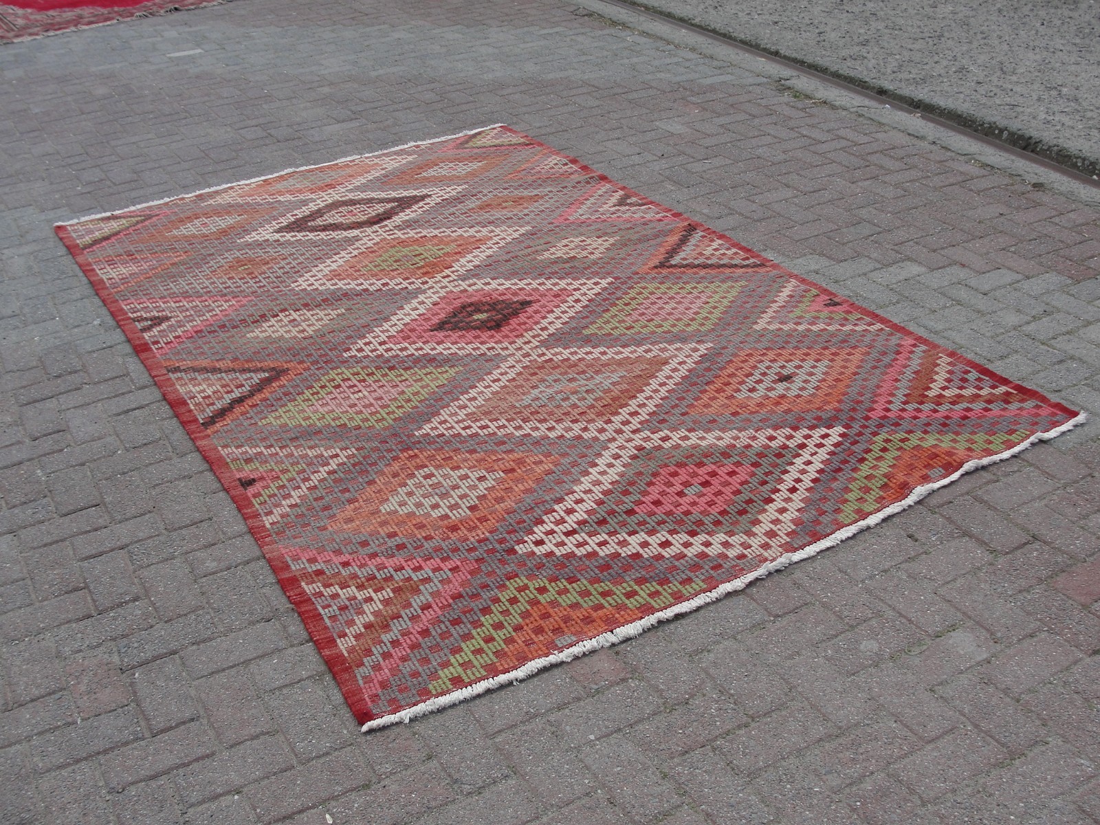 6×9 Large Kilim Rug – Handmade Oushak Rugs for living room