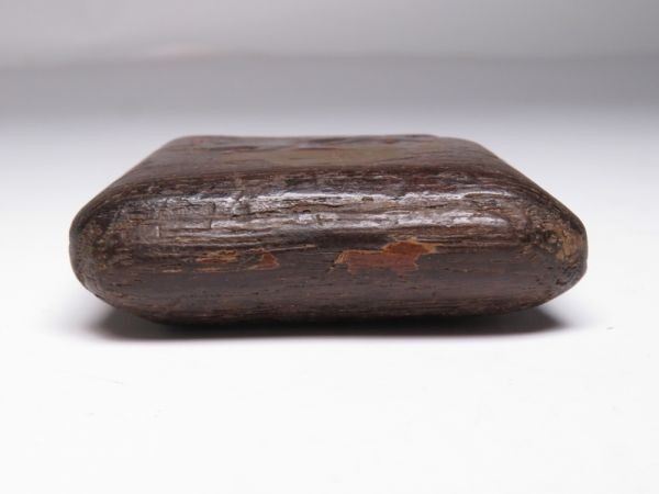 Japan Antique Netsuke Wood hawk inro ojime sagemono rare Edo – Meiji era Orig.