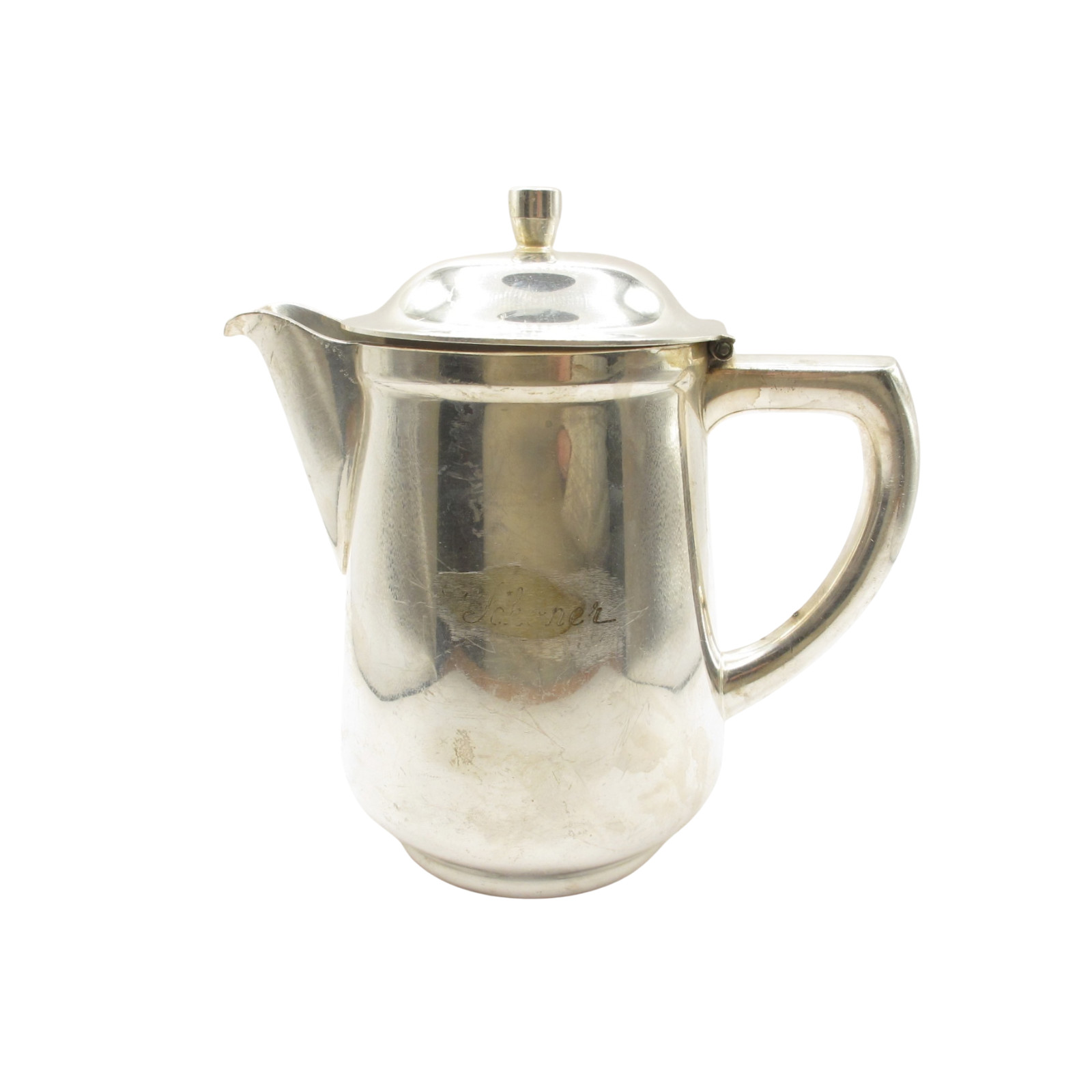 Antique WMF Silver Plated Coffee Pot Art Deco 1920s EPNS Germany 650g 0.5 L