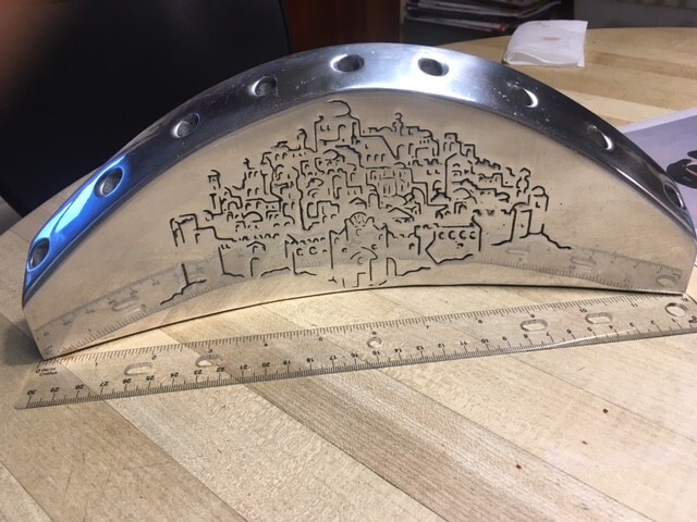 Menorah Austin Reflections 1999 Aluminum