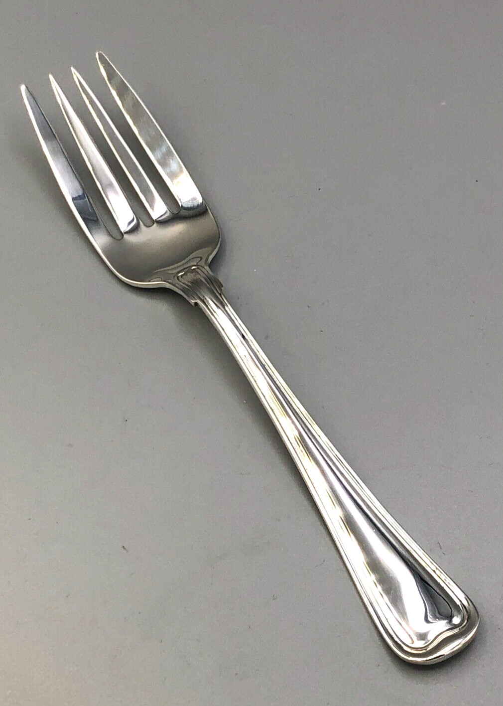 Old French by Gorham Sterling Silver Cold Meat Serving Fork 8.5″