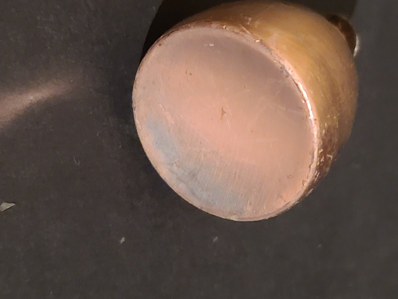 Vintage Solid Copper Cabinet Drawer Door Knob