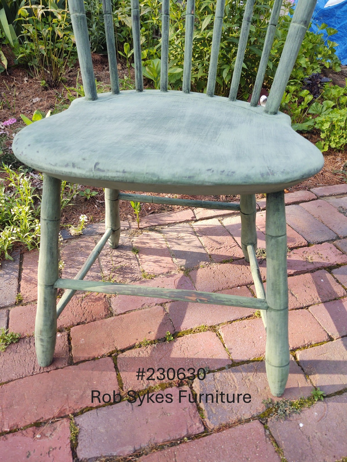 Antique Rod Back Side Chair ca. 1790 – 1810