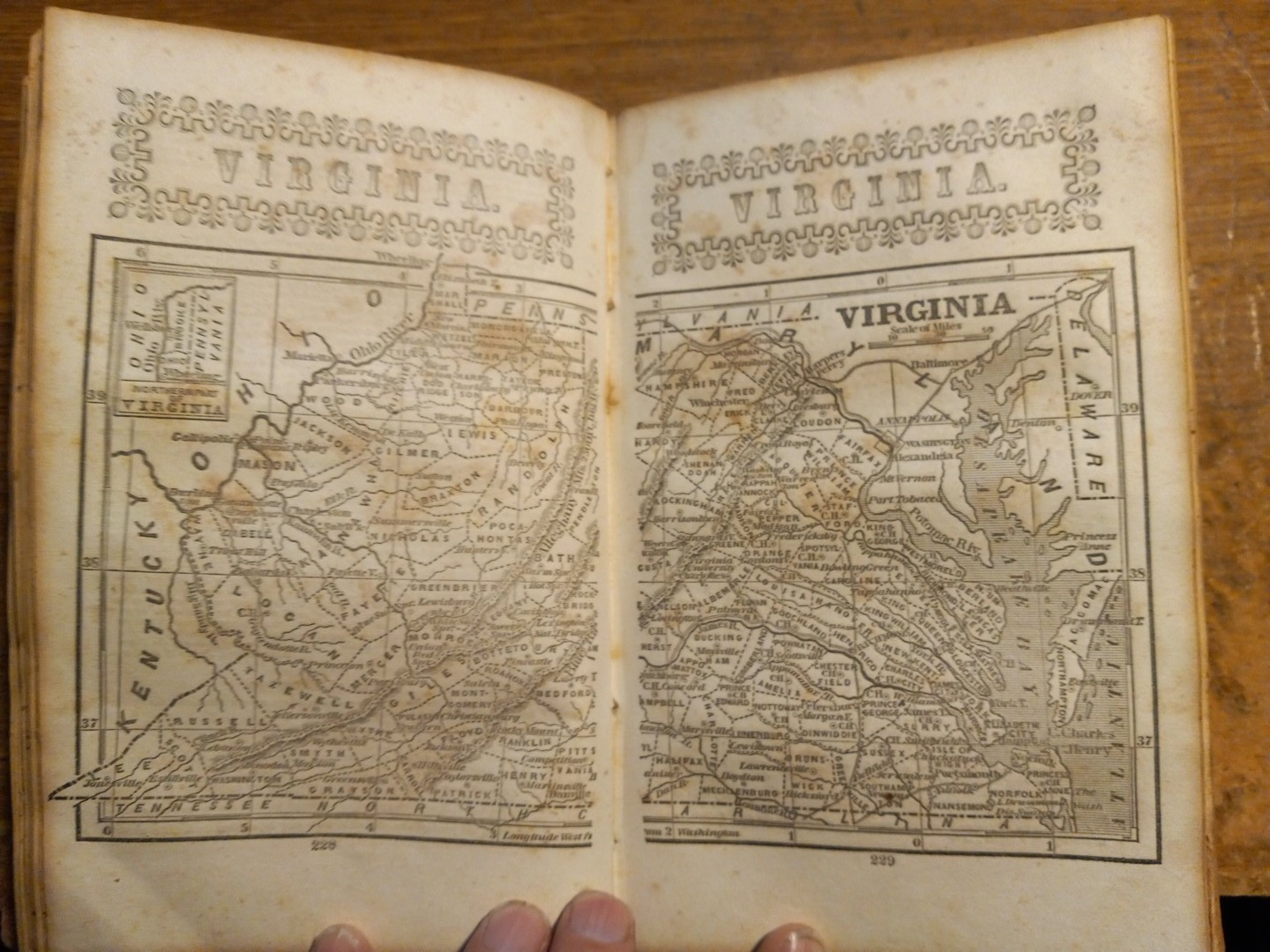 1851 First Ed. American Lawyer Business Man’s Form Book Map of each state