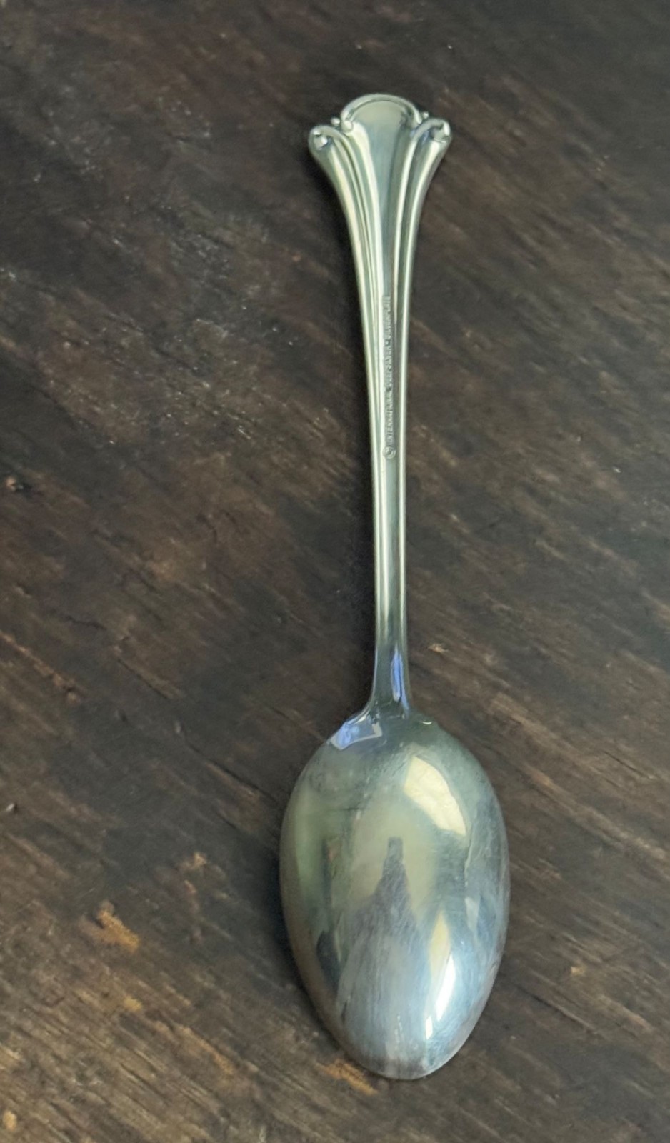 Four International Deep Silver Silver Plate Resplendence 6″ Teaspoons