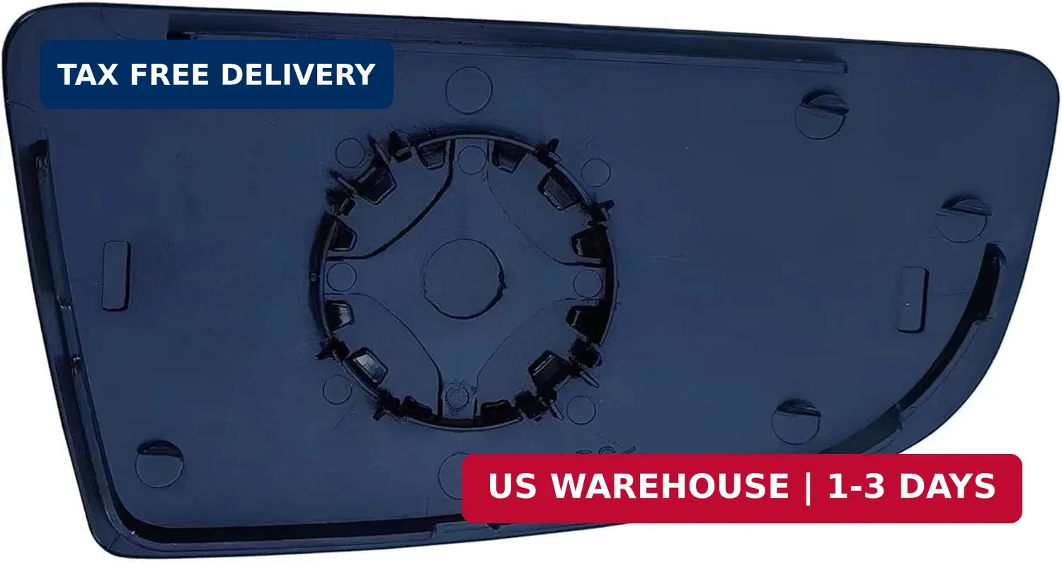 Replacement Driver Left Side Door Mirror Lower Small Glass for Ford Transit T150