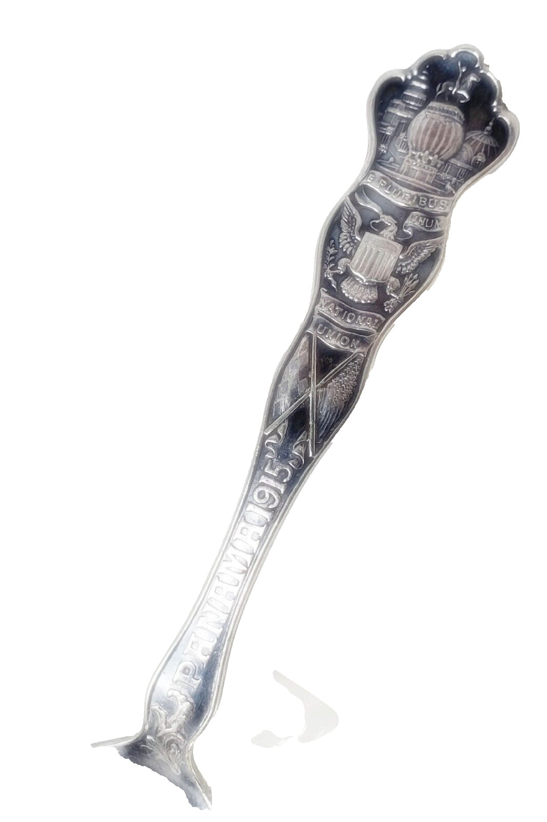 Panama 1915 Wallace Silverplate Spoon – National Union