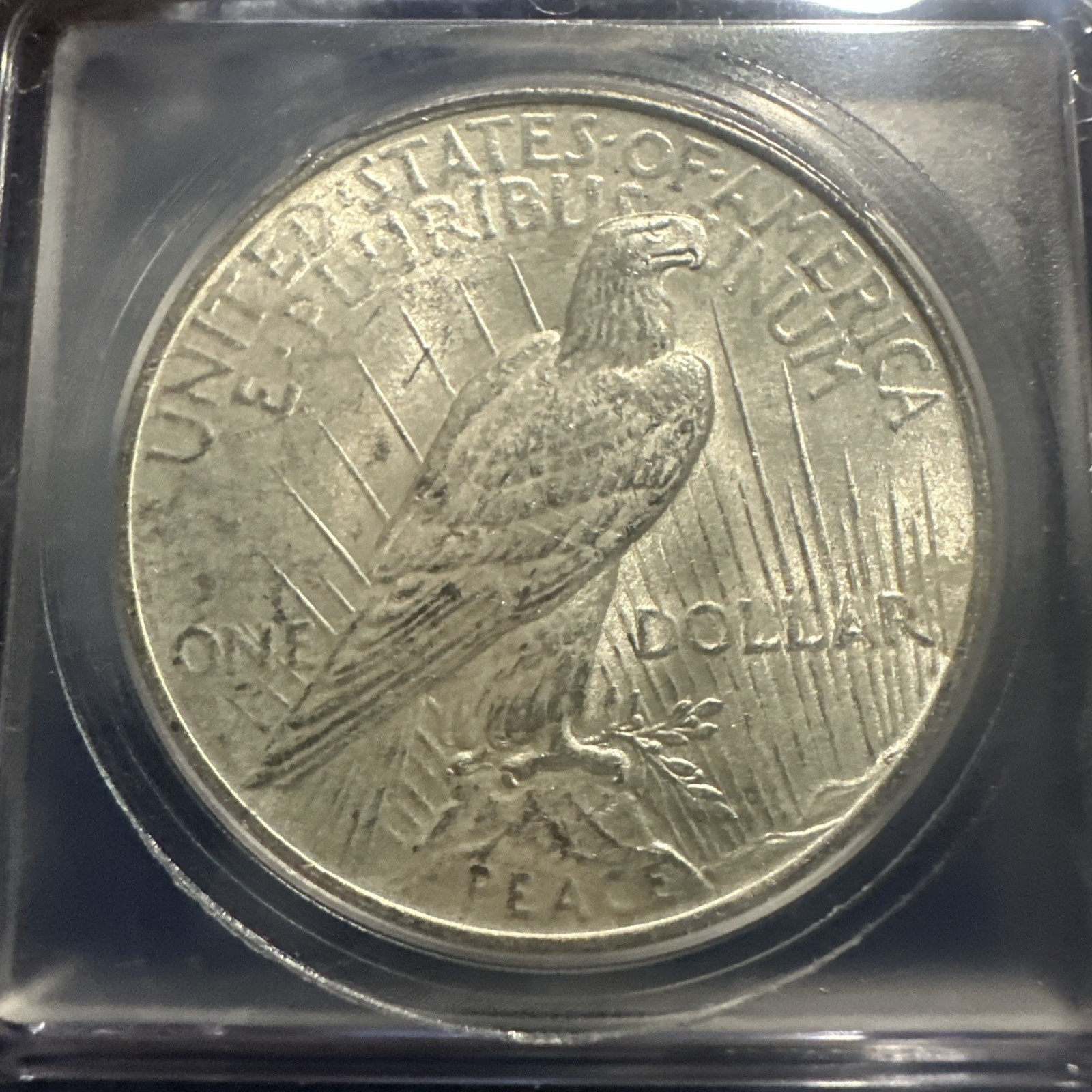 1923-P Silver Peace Dollar Coin, ICG MS63 Nice Eye Appeal Highly Collectible