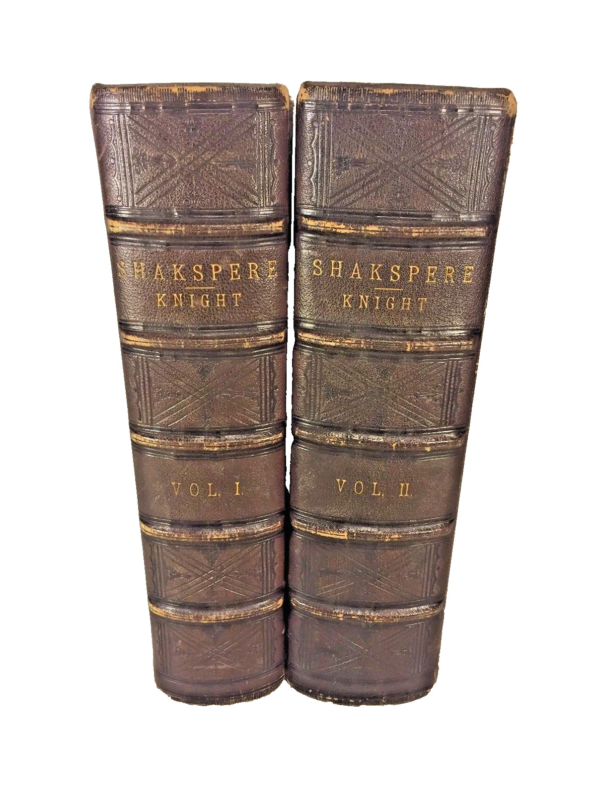 The Works of William Shakespeare 2 Vol Imperial Edition Notes by Charles Knight