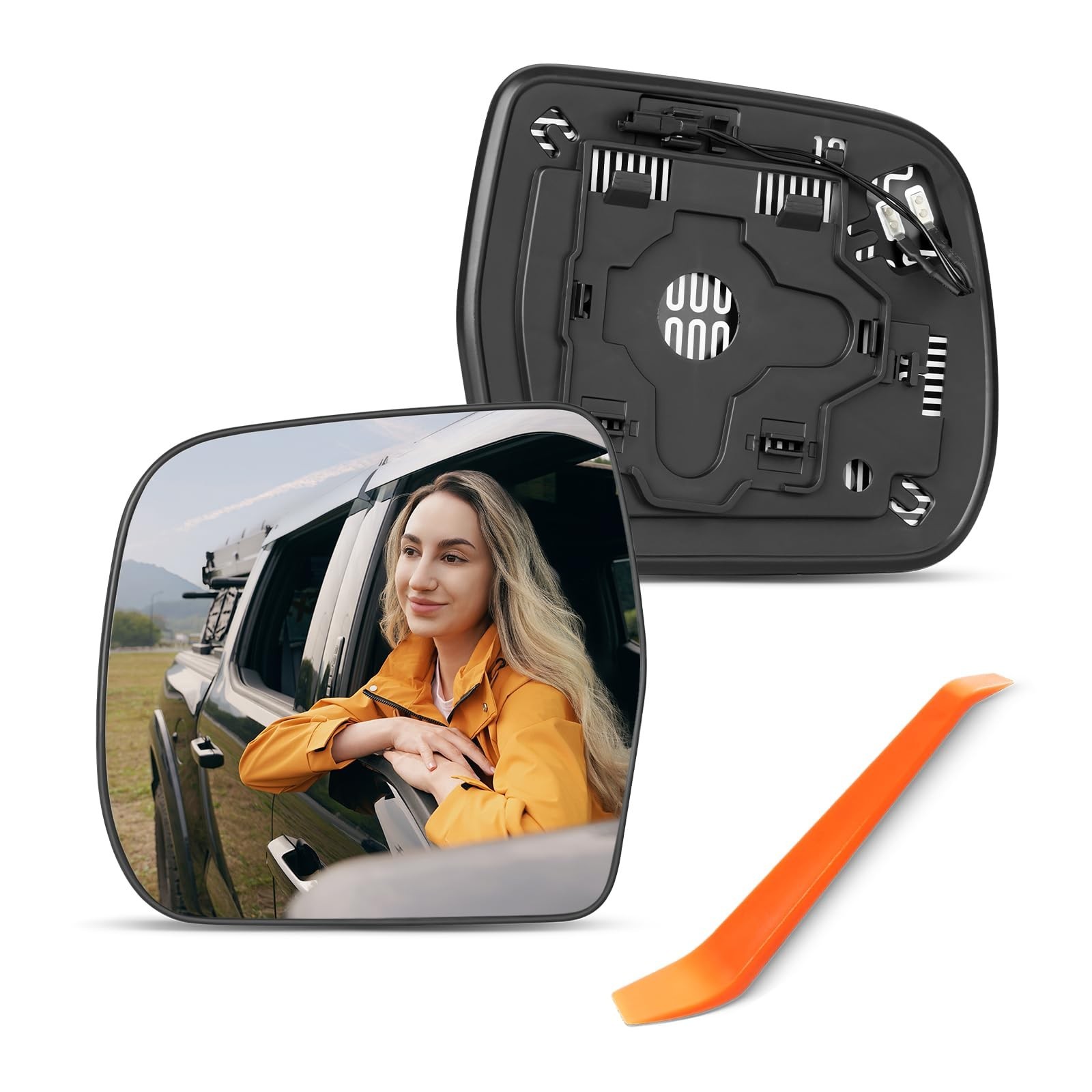 Compatible with Toyota Highlander Driver Side Mirror 2001 2002 2003 2004 2005…