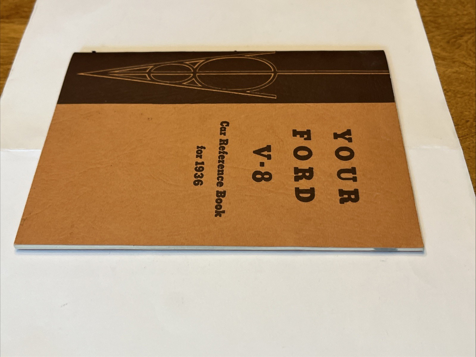 Original 1936 Ford V8 Car Reference Book Owner Manual Vintage Ford Motor Company