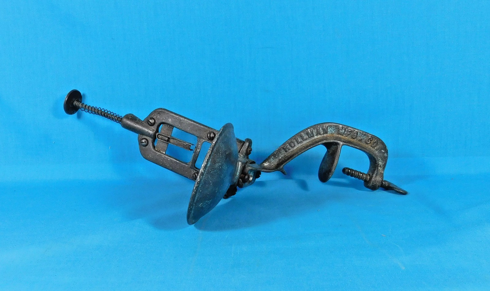 Antique Rollman Cherry Pitter/Seeder/Stoner Primitive Mount Joy Pa Cast Iron