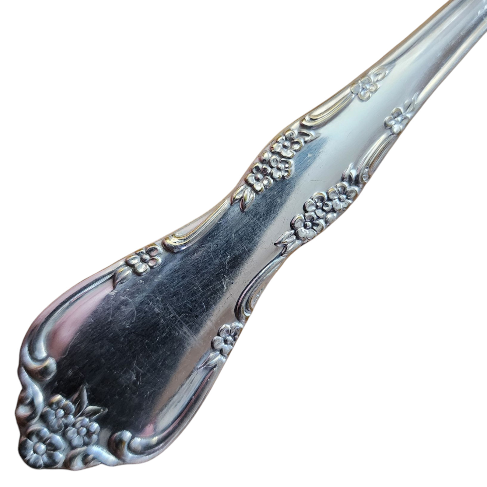 Oneida Community Fredericksburg Pierced Pie Server Silver Plate 1968 No Monogram