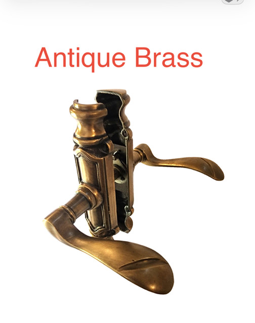 set back to back ONLY lever CREMONE bolt spindle solid brass LH or RH