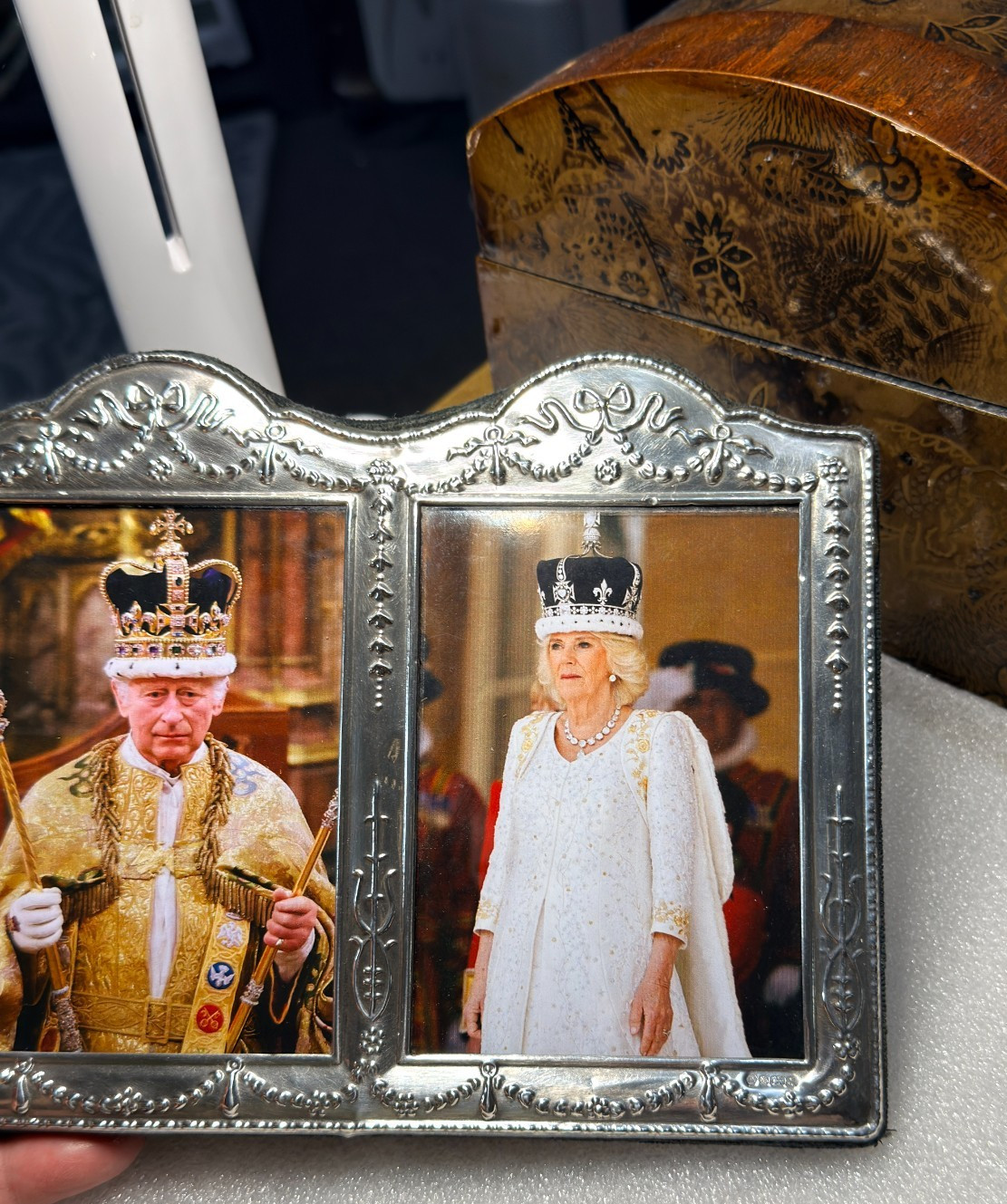 Sterling Silver Double Frame – Carrs of Sheffield – Sheffield – 1992
