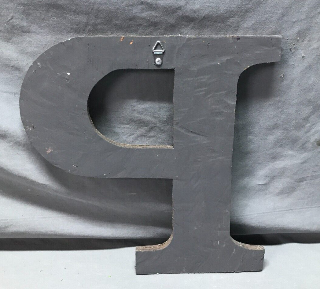 Decorative Salvaged Tin Ceiling 12″ Patchwork Mix Color Letter P Metal 356-25B