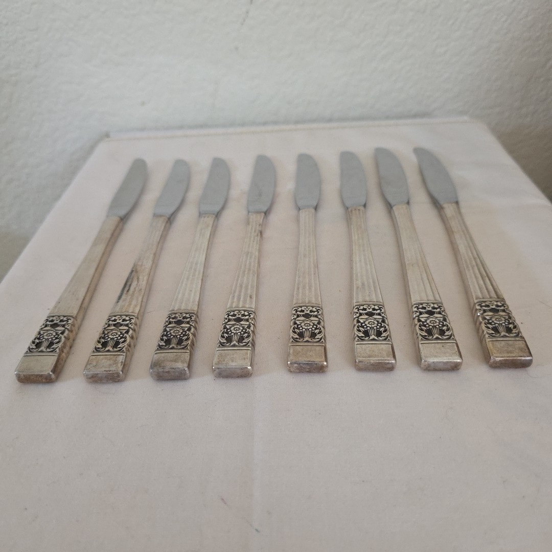 Atq. Community (Oneida) Silver Plate CORONATION Flatware Set Service for 8