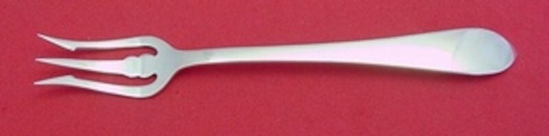Pointed Antique by Dominick and Haff Sterling Silver Pickle Fork 3-Tine 5 1/2″