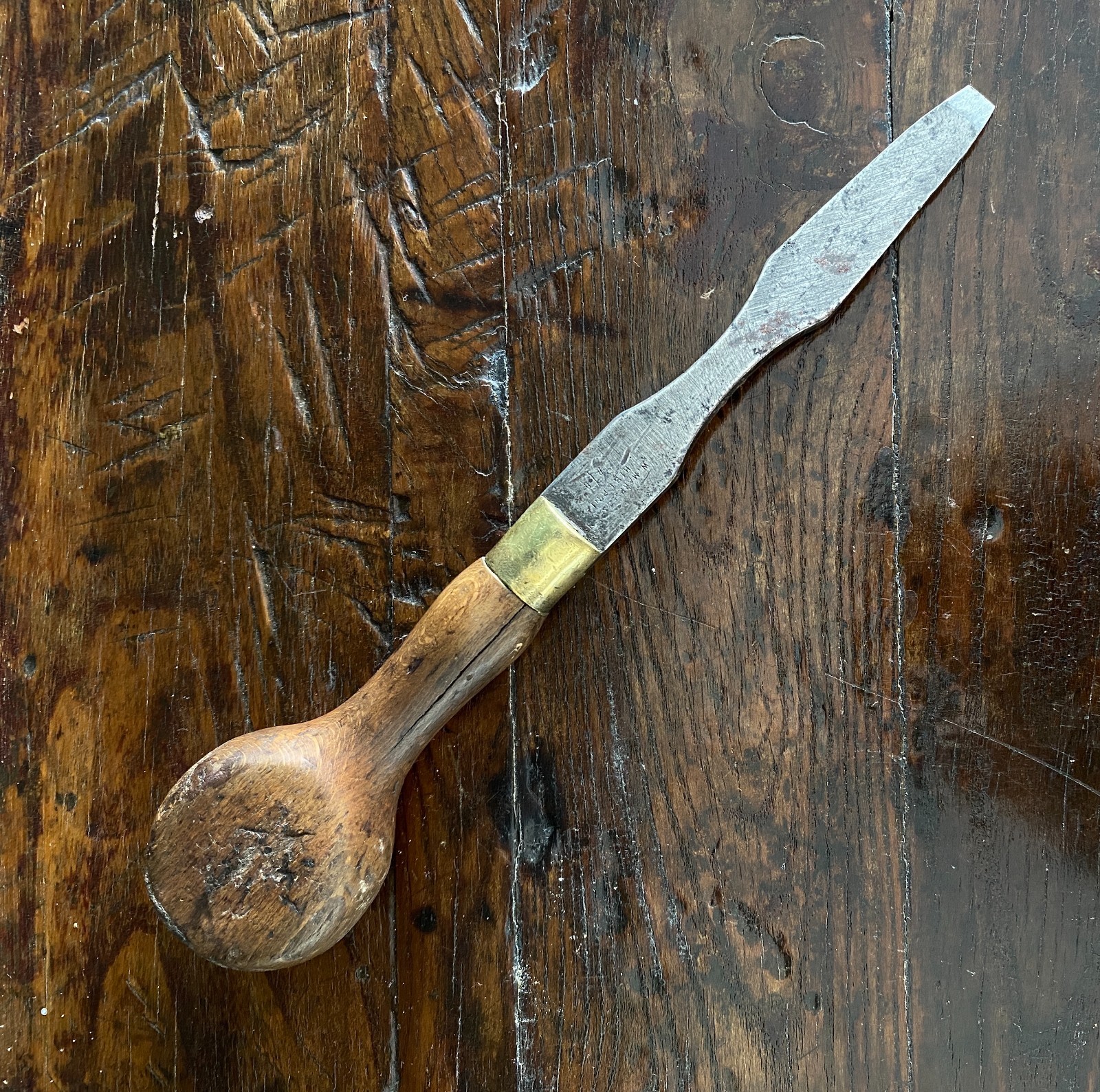 circa 1900-30 Beechwood “London Pattern” Turnscrew. W.Marples & Son. Hibernia