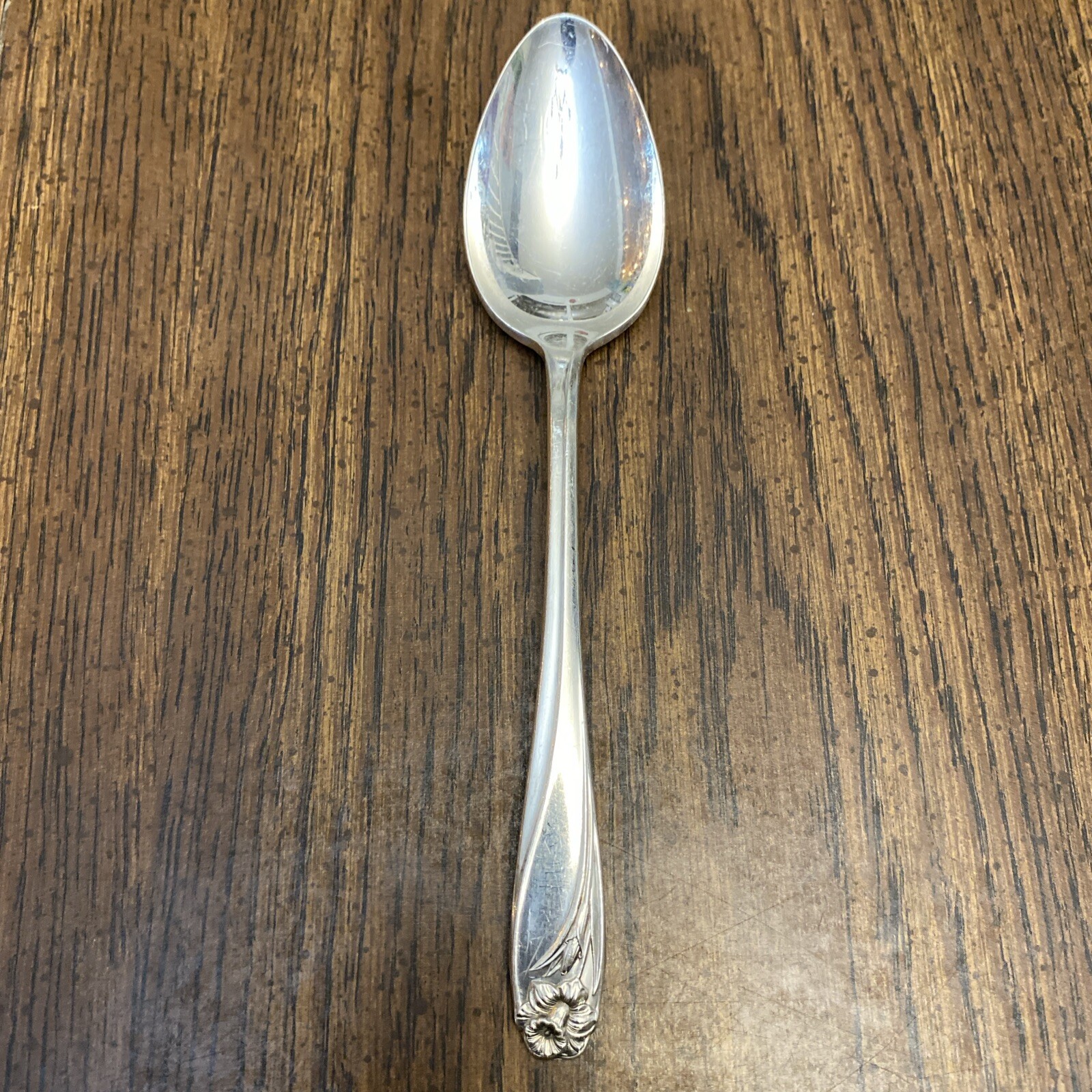 1847 Rogers Bros Silverware Plated Daffodil Soup Spoon Tablespoon Butter Knife