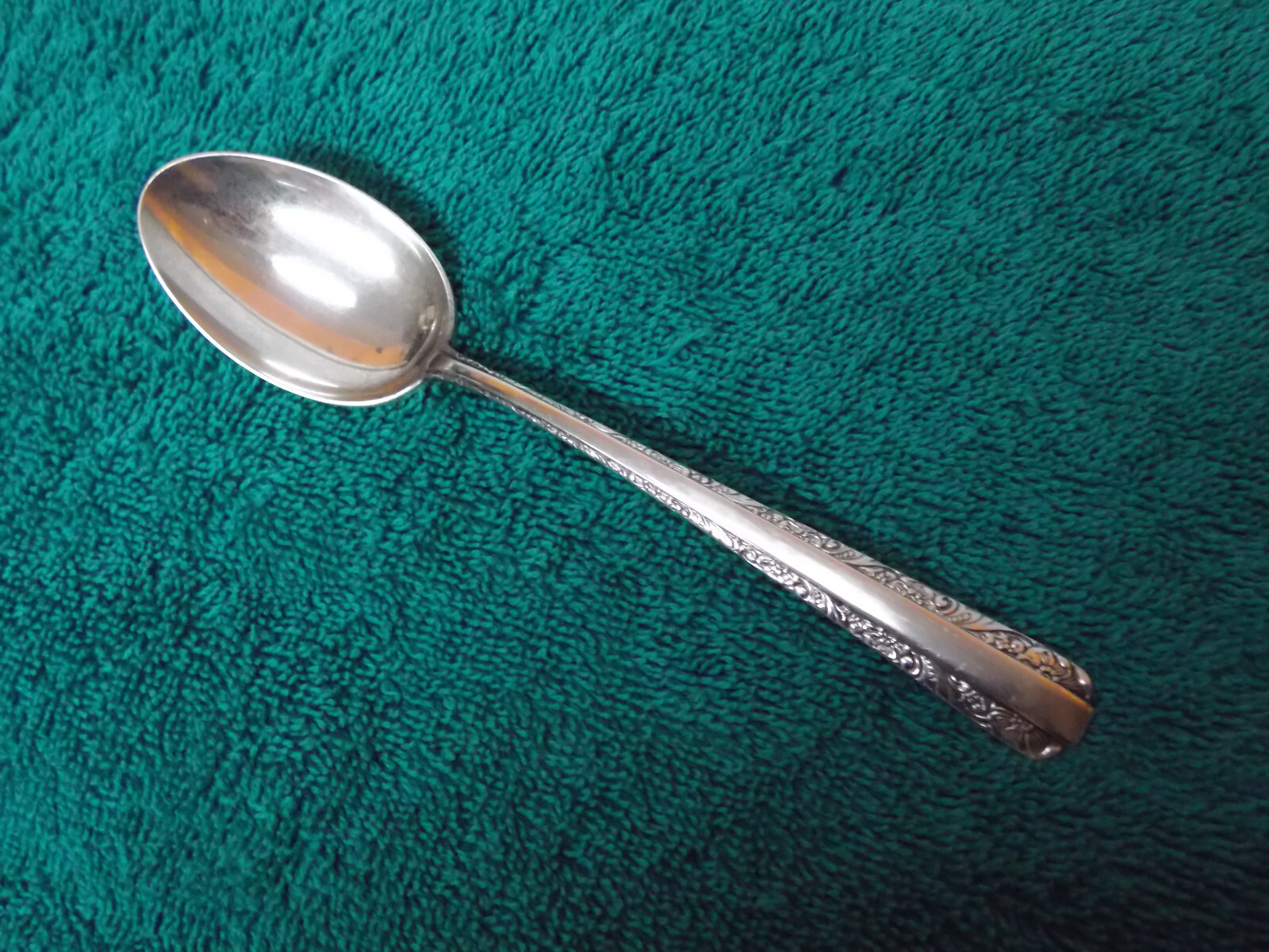 Vintage 30’s 40’s Towle Sterling Silver Candlelight Soup Cereal Spoon 6 inches