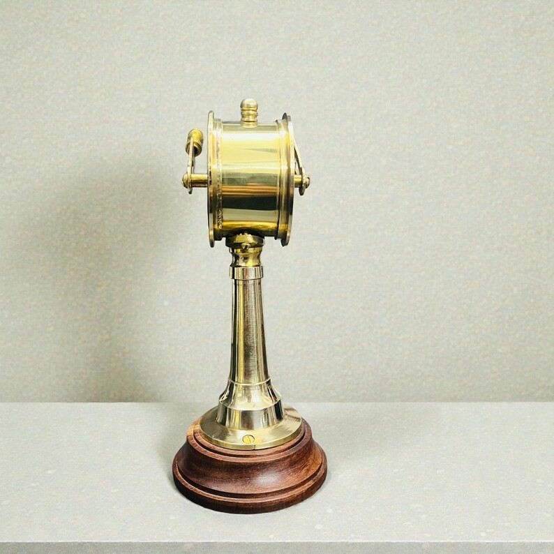Nautical Engine Order Telegraph Brass Ship Replica Vintage Decor Gift