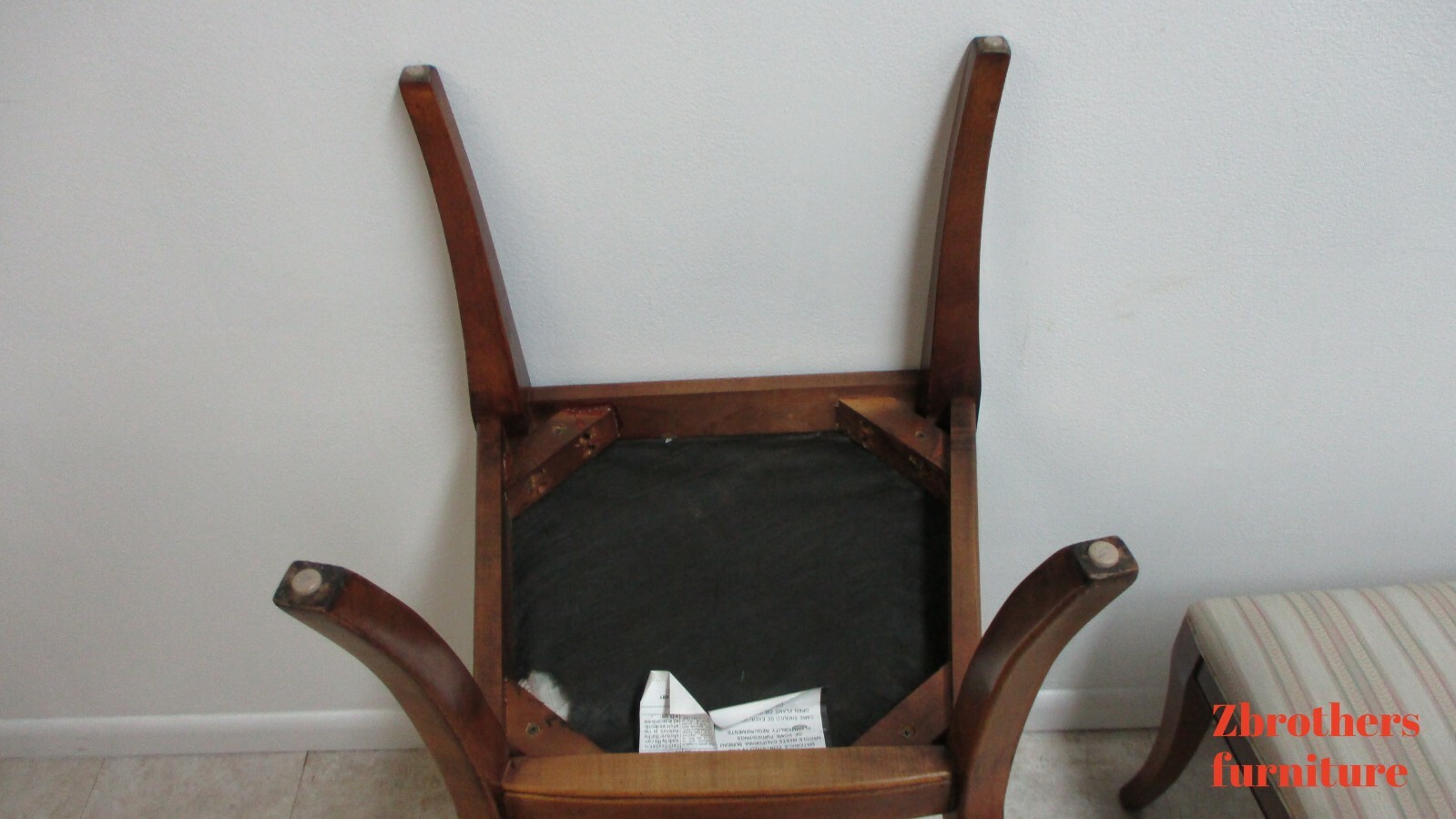 2 French Regency Cherry Cane Back Dining Room Side Chairs National Mount Airy B