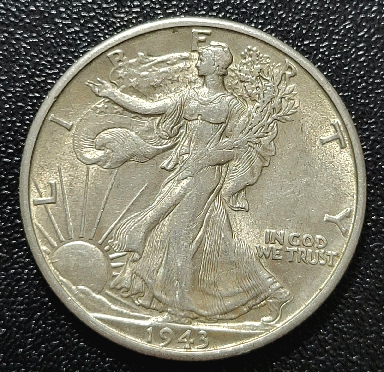 1943-S Walking Liberty Half Dollar, 50C