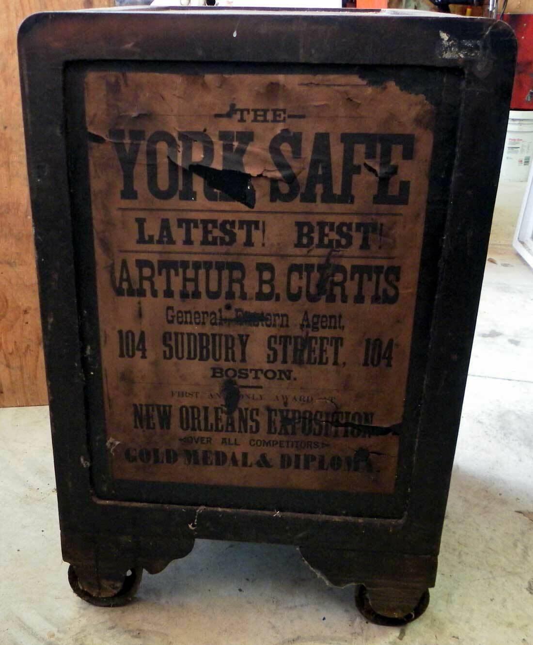 Antique Safe and Poster