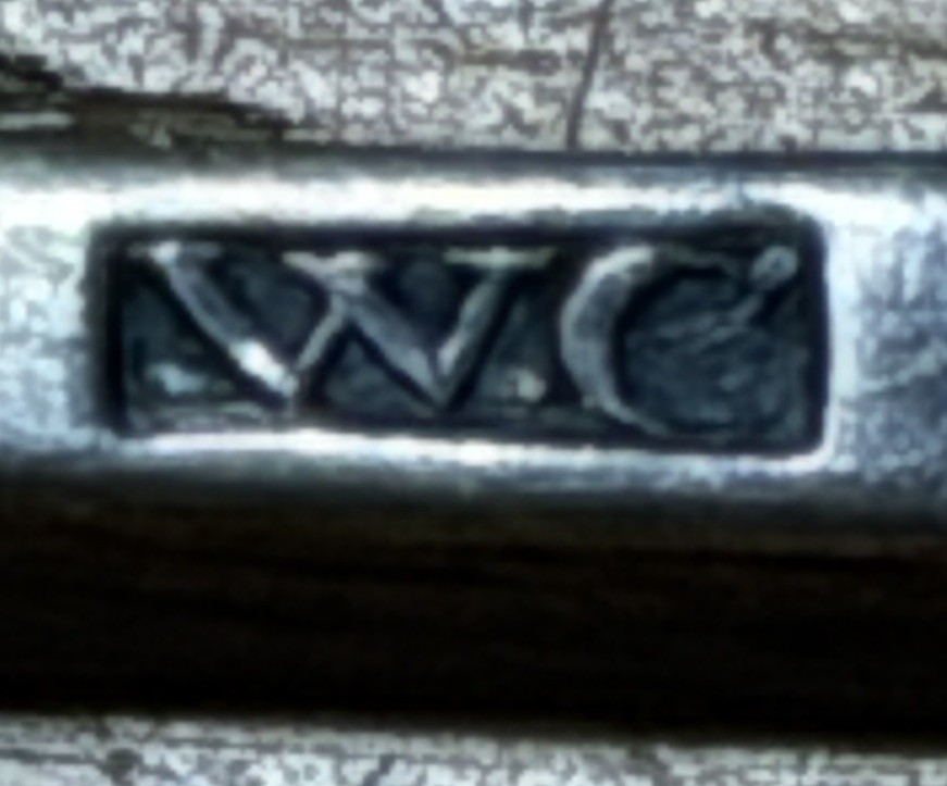 American Coin Silver Coffee Spoon William Cleveland Norwich Ct 18th Century Mono