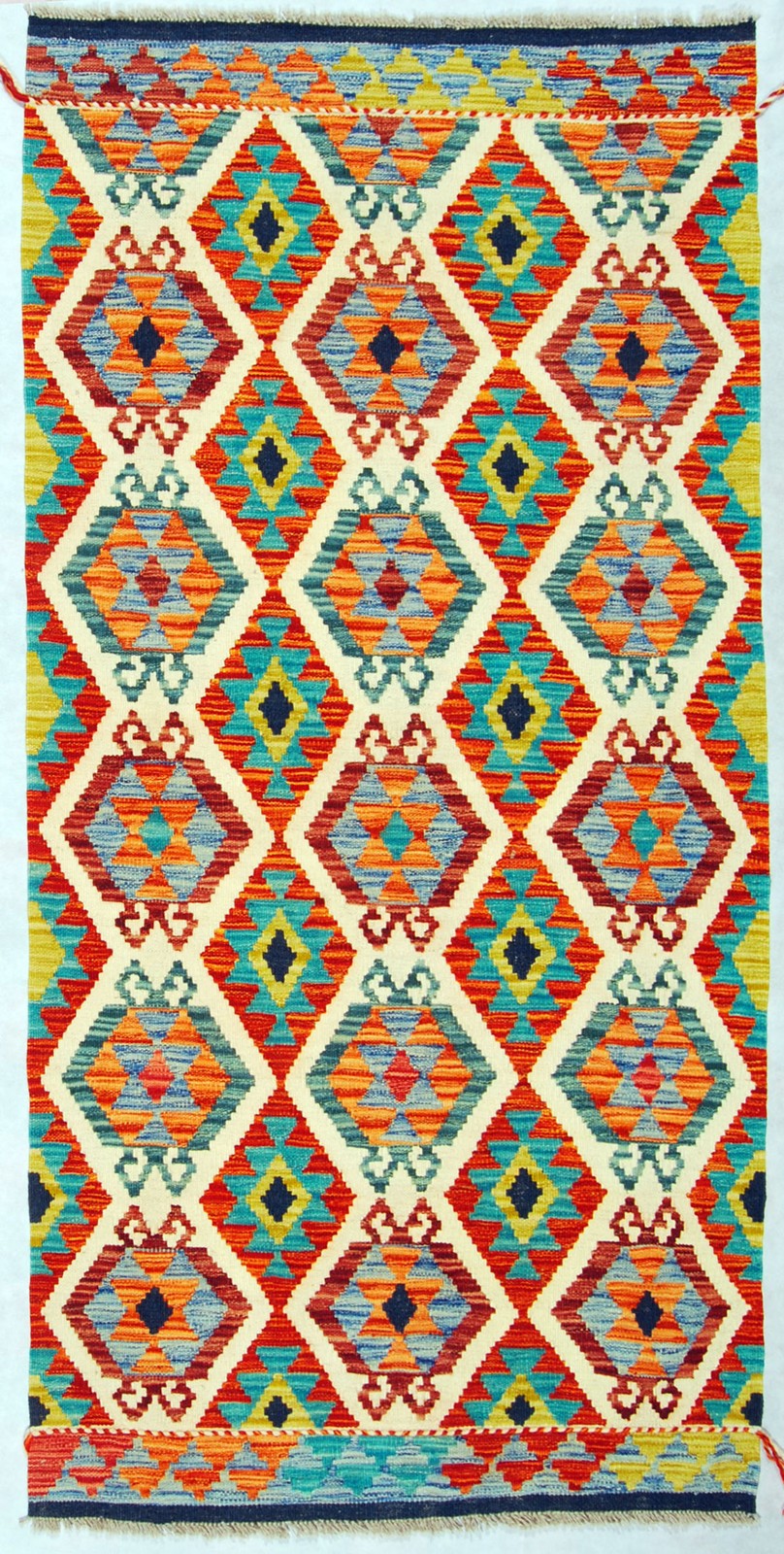 Kilim Kaudani Lana Hand Made In Afganistan 202×100 CM (Galleriafarah1970)