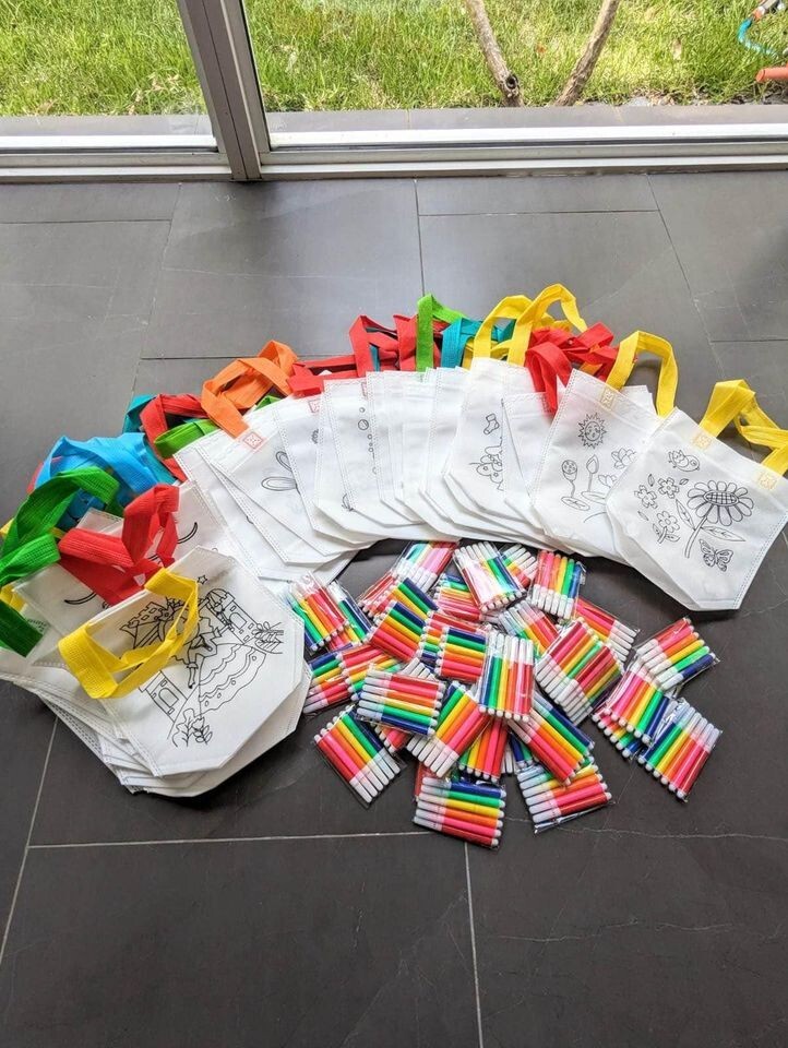 Eco-Friendly Activity Pack Gift Bag for Kids’ Birthdays – Reusable Bag for child