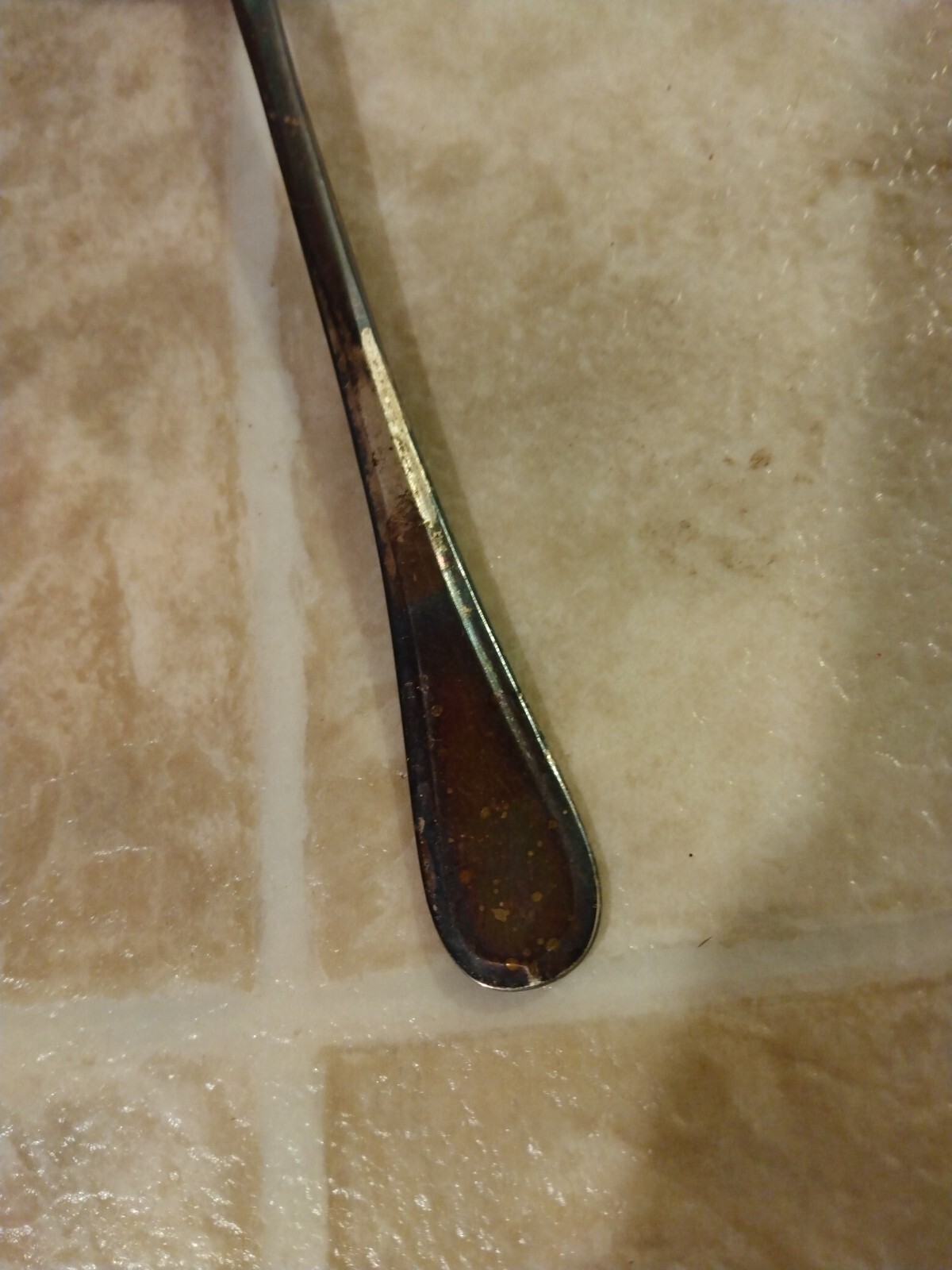 Silver Plated Benedict Indestructo Small 5-in Sugar Spoon . Vintage