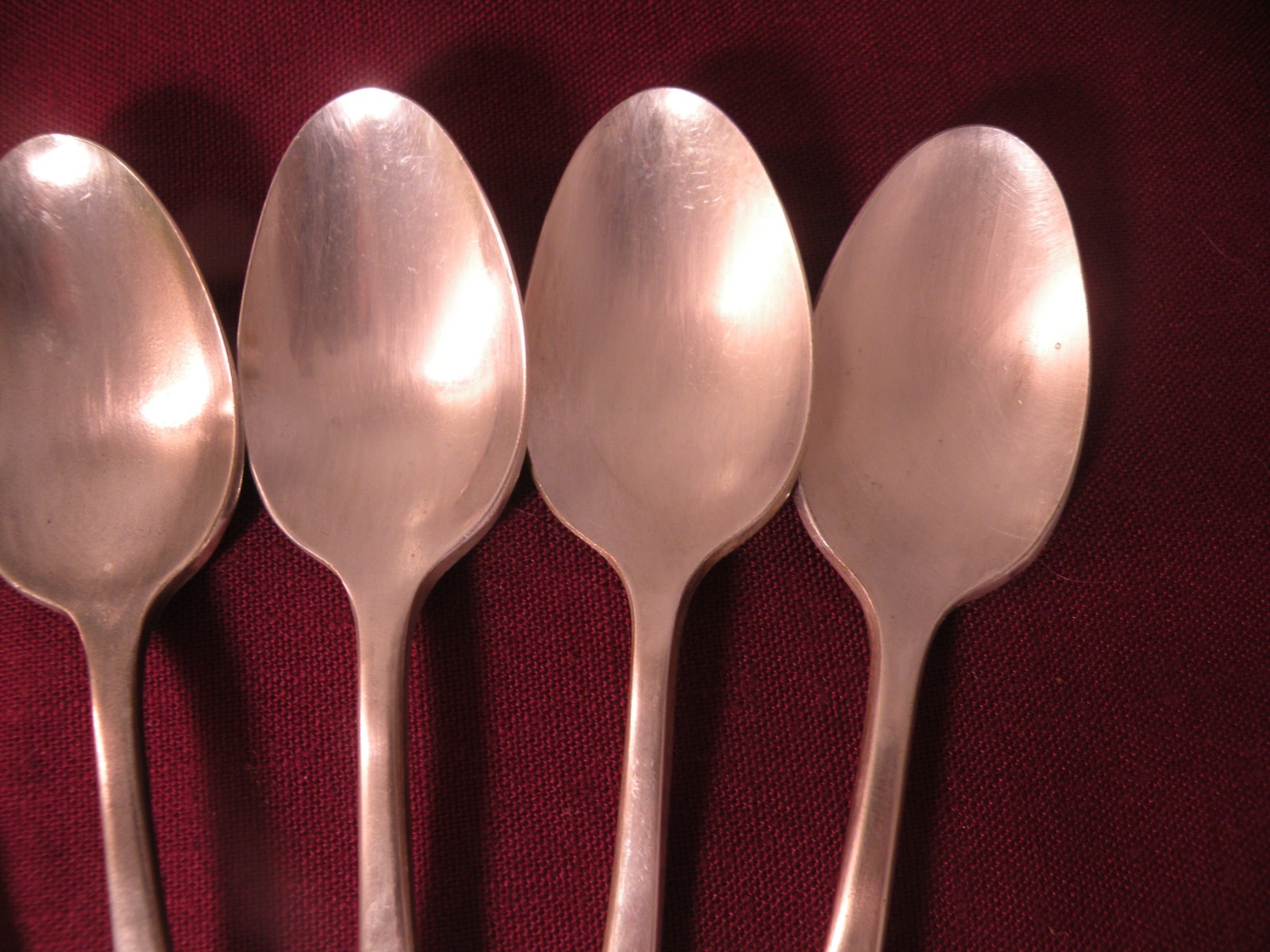 Set Of 6 Reed & Barton COLONY Teaspoons Silverplate Flatware 6 1/8″