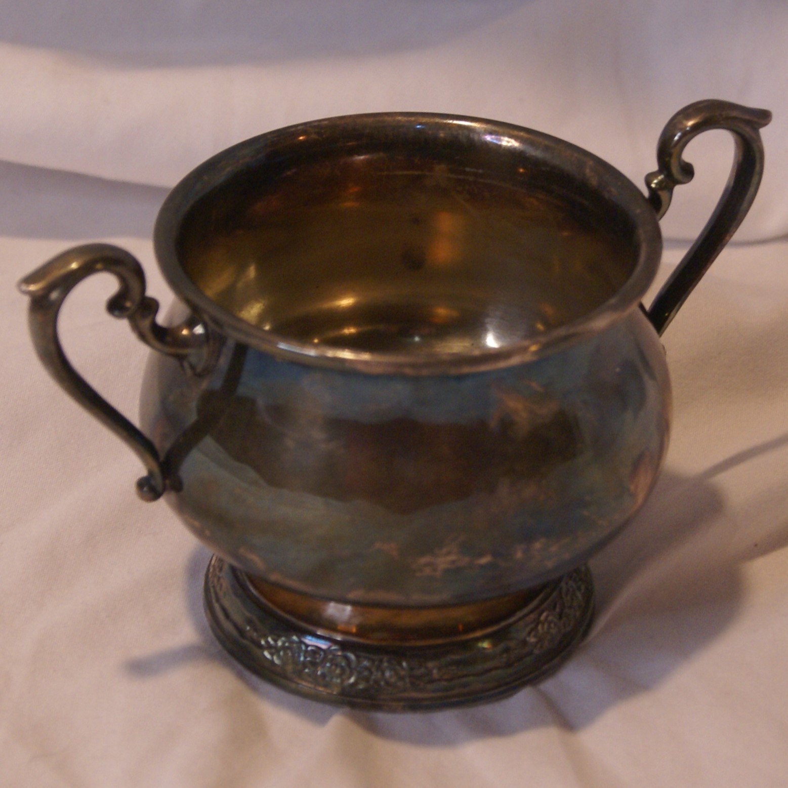 Vintage American Sugar Bowl International Silver Company Camille 6031 Plated