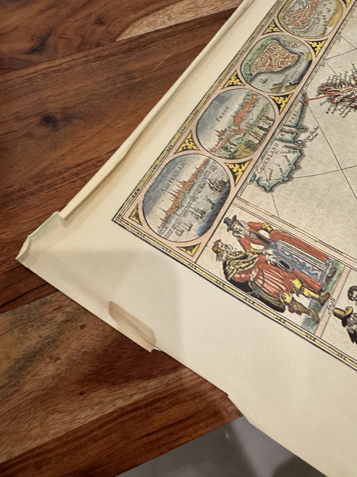 Guillaume Blaeu & Hammond Vintage Reproduction Atlas City Map Europe 1600-1699