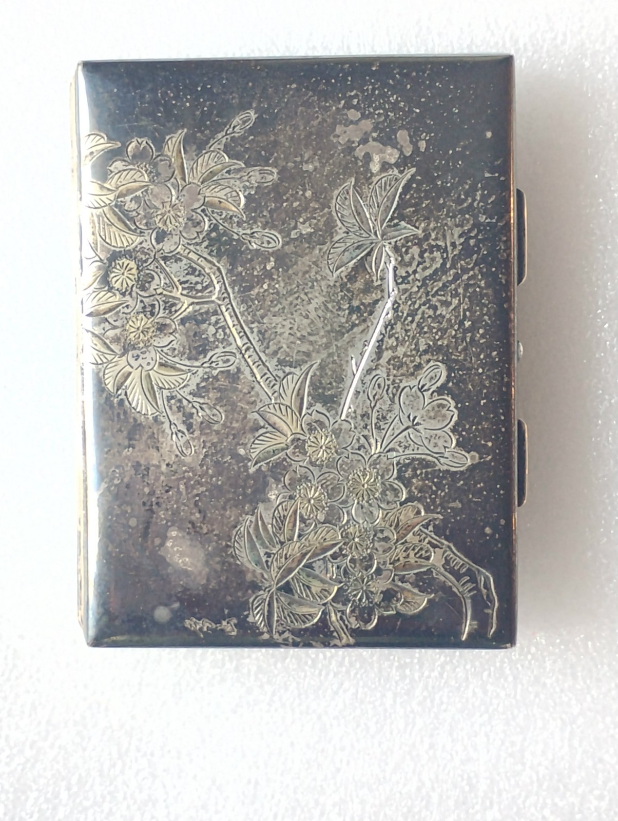Vintage .950 Sterling Silver Compact Use or Scrap 109 Grams