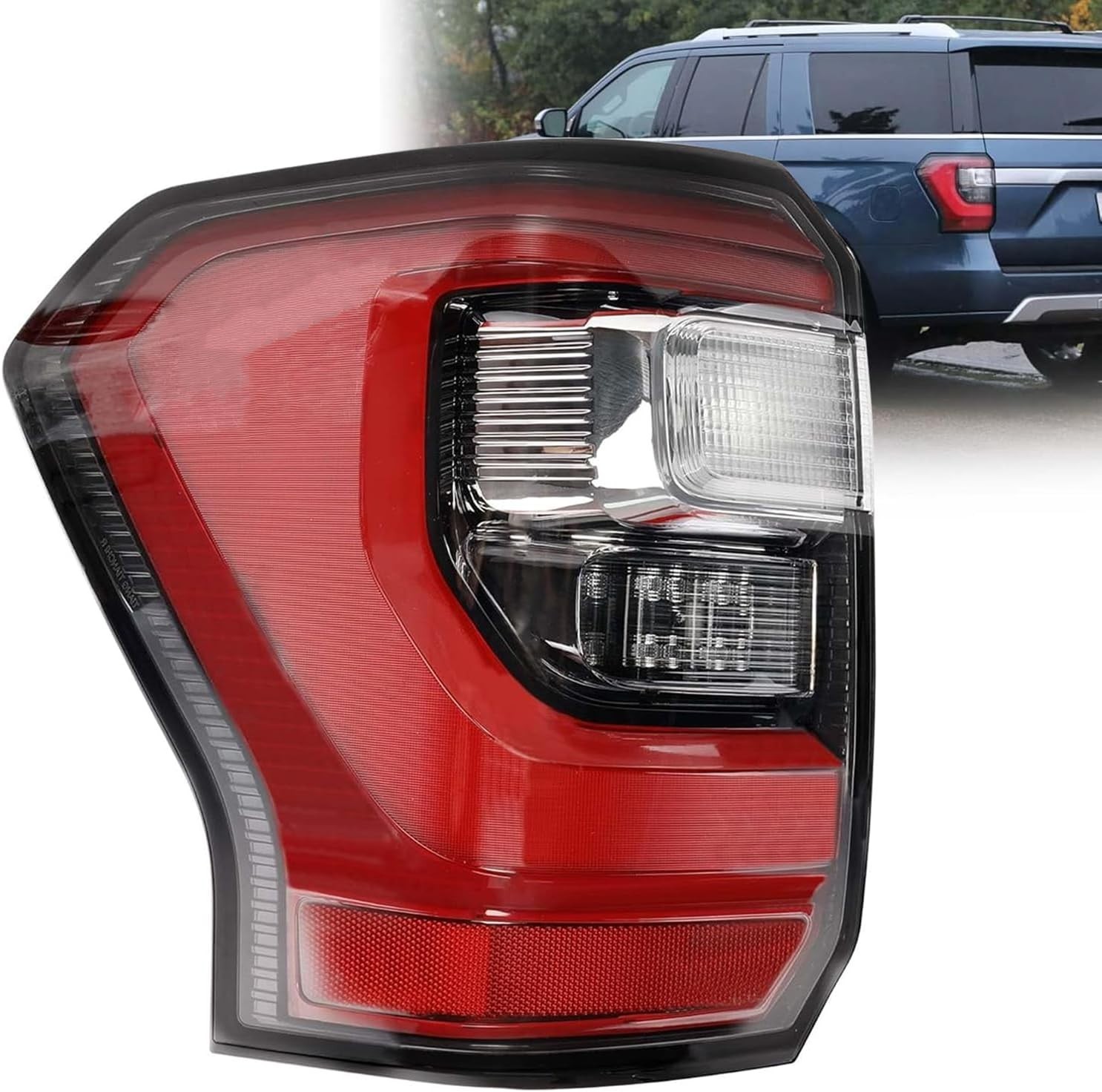 LED Tail Light Assembly Compatible with 2018-2022 Ford Expedition Limited/Pla…