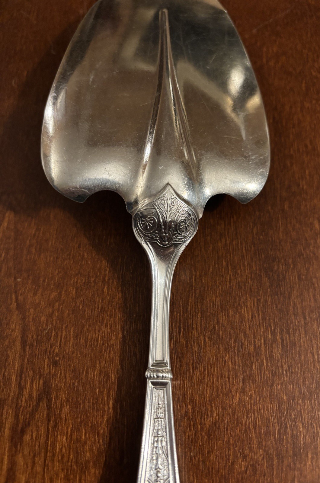 Raphael by Gorham Sterling Silver Fish Server, Monogrammed
