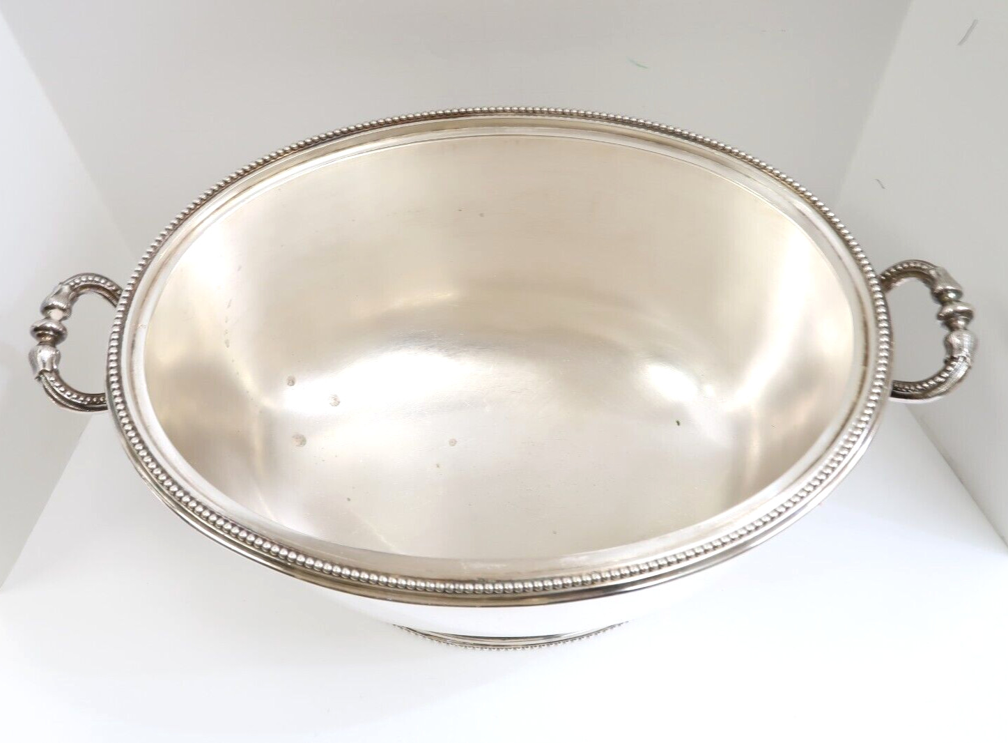 Christopher H&H Hukin Heath 4272 England Victorian Silver Plate Divided Warmer