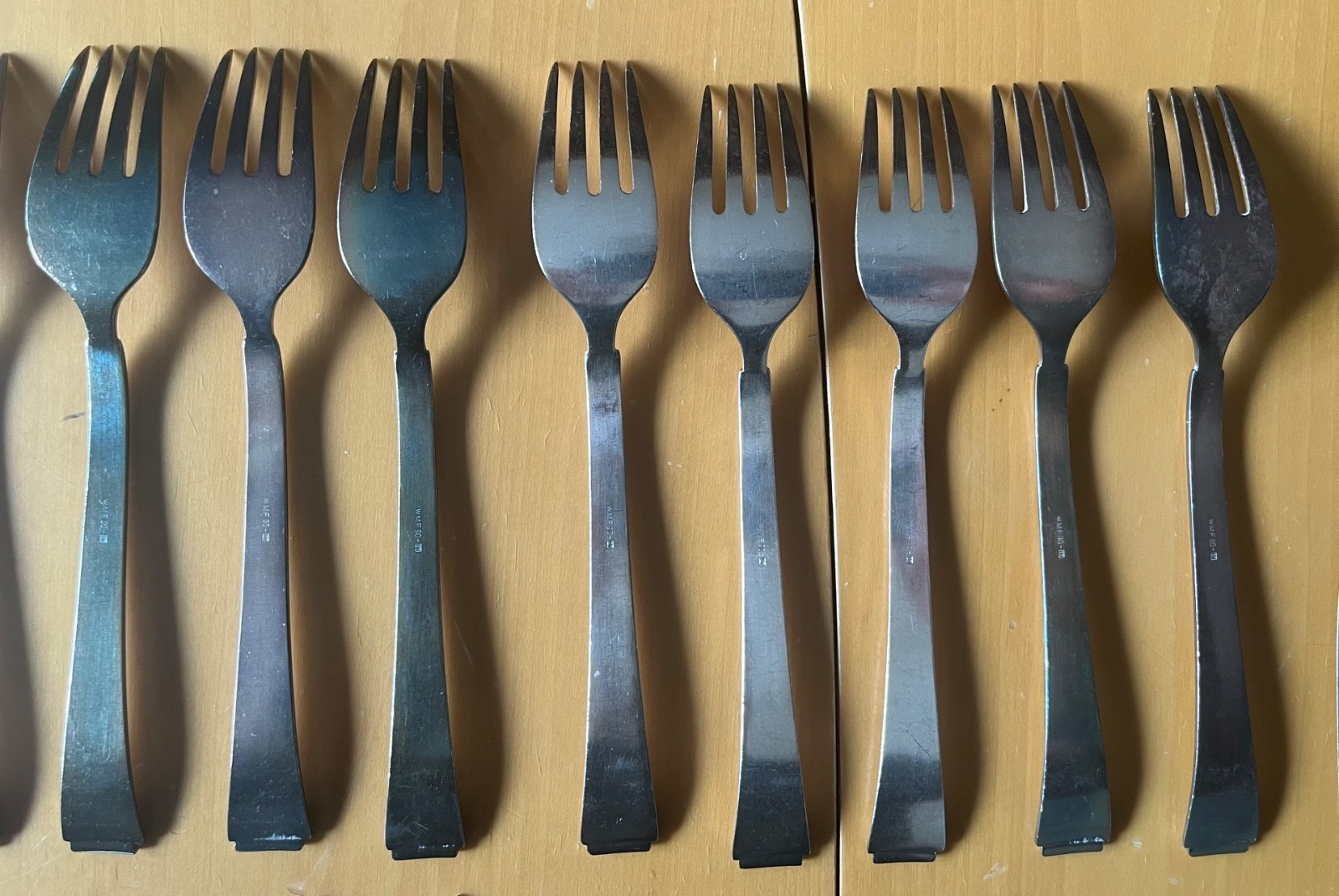 WMF faceon silverplate fish set with serving pieces Total 26 pieces