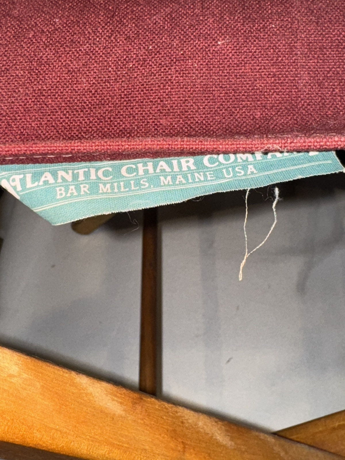 Phillips Exeter Academy Atlantic Chair Company 13x13x15 Made in Maine Foldable