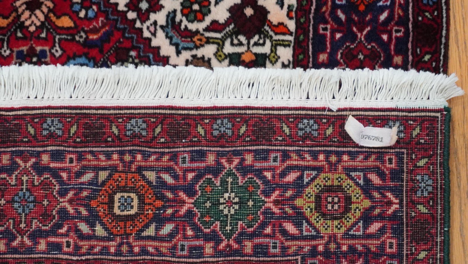 Excellent Bijarr Wool Hand Knotted Geometric Tribal Birds Oriental Rug 3’3″x 4’9