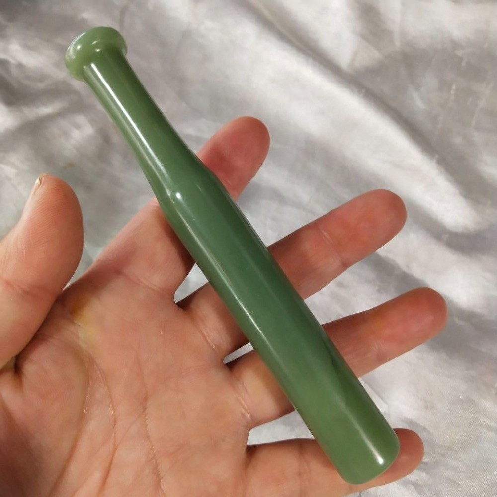Old Outer Mongolia Jade Cigarette Holder,Antique Style Smoking Pipe Accessory