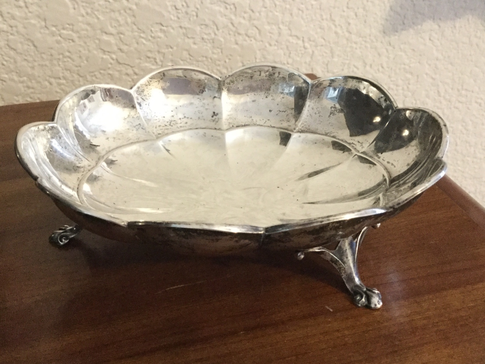 Watson Exemplar Sterling Silver Bon Bon Bowl Dish Candy 1900-1950