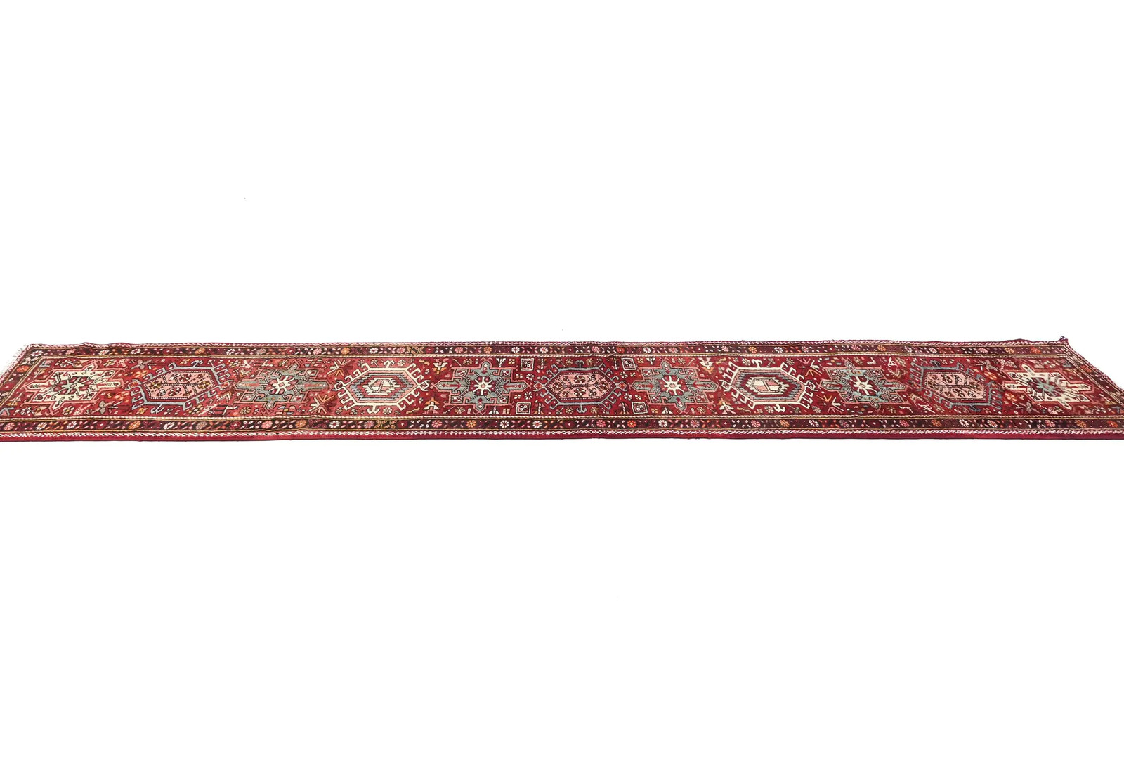 Tribal Geometric Design Oriental Runner Rug 2X13 ft Kitchen Hallway Decor Carpet