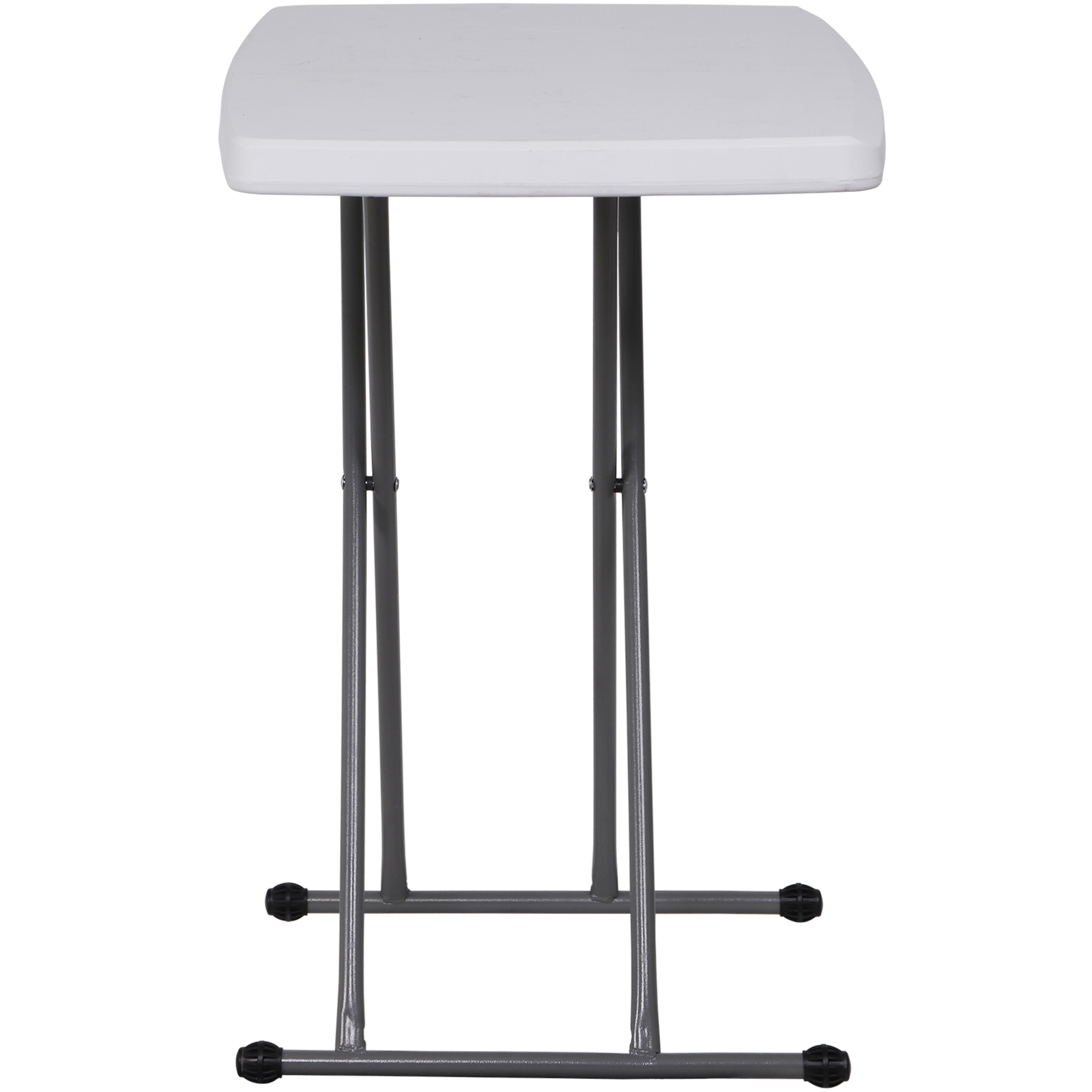 Adjustable 30″ Folding Table Laptop Metal Frame Camping Table Indoor Outdoor